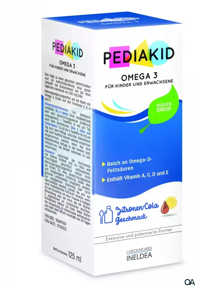 PEDIAKID® Omega 3 Sirup
