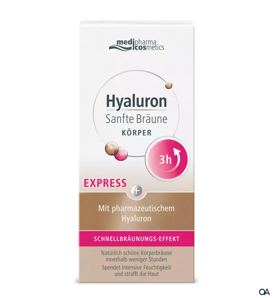 medipharma cosmetics Hyaluron Sanfte Bräune Express Körper medipharma cosmetics Hyaluron Sanfte Bräune Express Körper