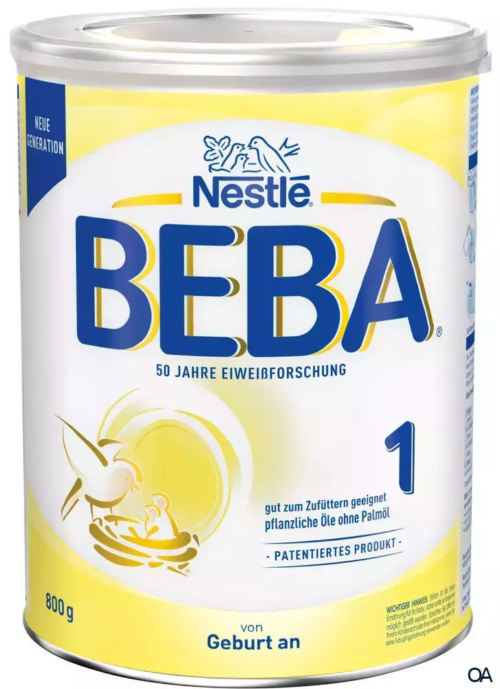 Nestlé BEBA 1 Anfangsmilch Pulver von Geburt an Nestlé BEBA 1 Anfangsmilch Pulver von Geburt an