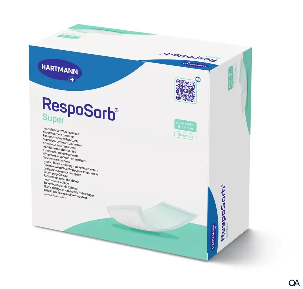 RespoSorb® Super Extra starke Saugkompressen 20 x 40 cm
