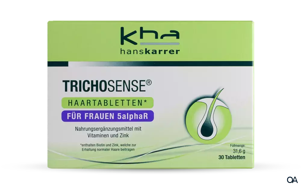 Hans Karrer TRICHOSENSE® Haartabletten* für Frauen 5alphaR