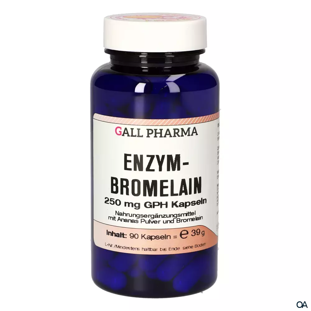 Gall Pharma Enzym-Bromelain 250 mg Kapseln Gall Pharma Enzym-Bromelain 250 mg Kapseln