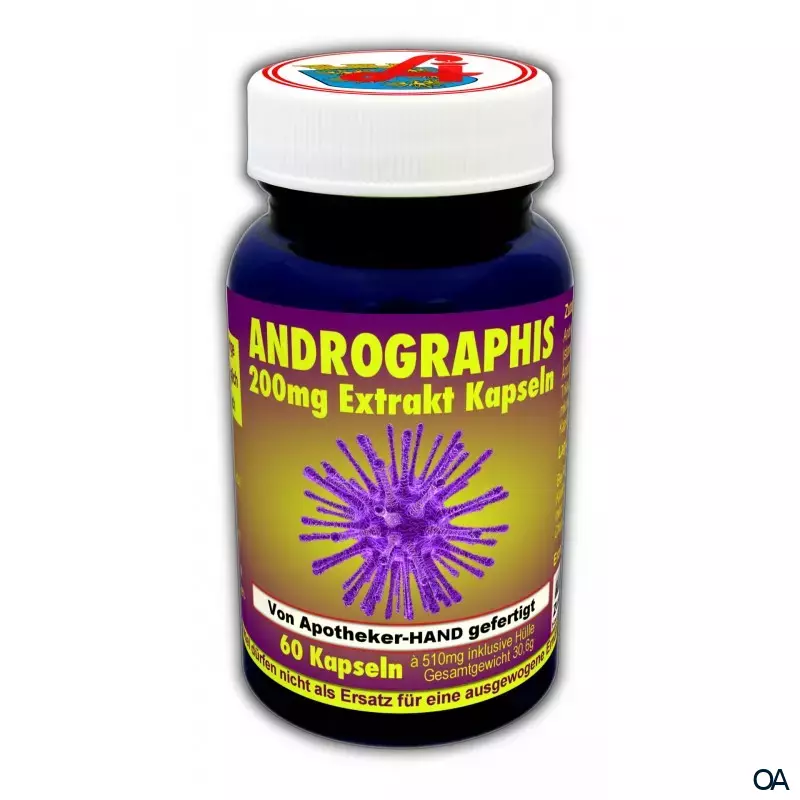 Andrographis 200 mg Extrakt Kapseln Andrographis 200 mg Extrakt Kapseln