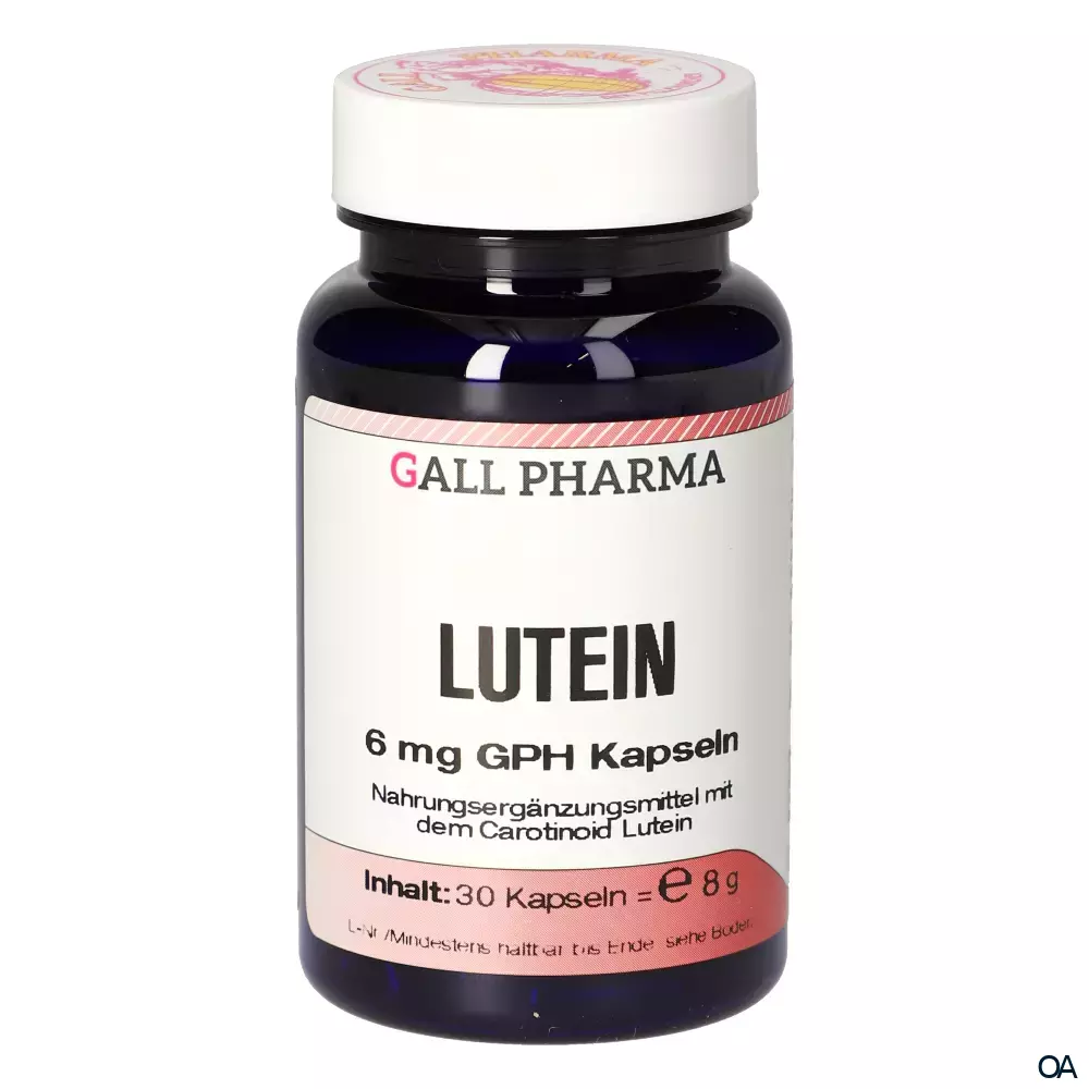 Gall Pharma Lutein 6 mg Kapseln