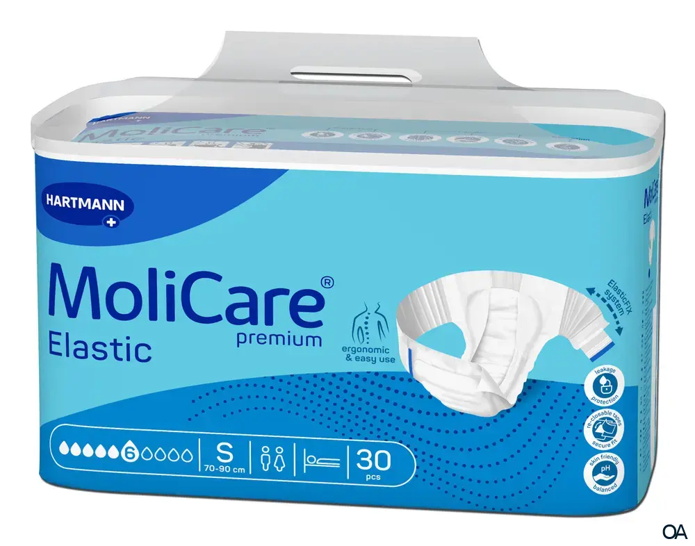 MoliCare® Premium Elastic 6 Tropfen Inkontinenz-Slip - Small