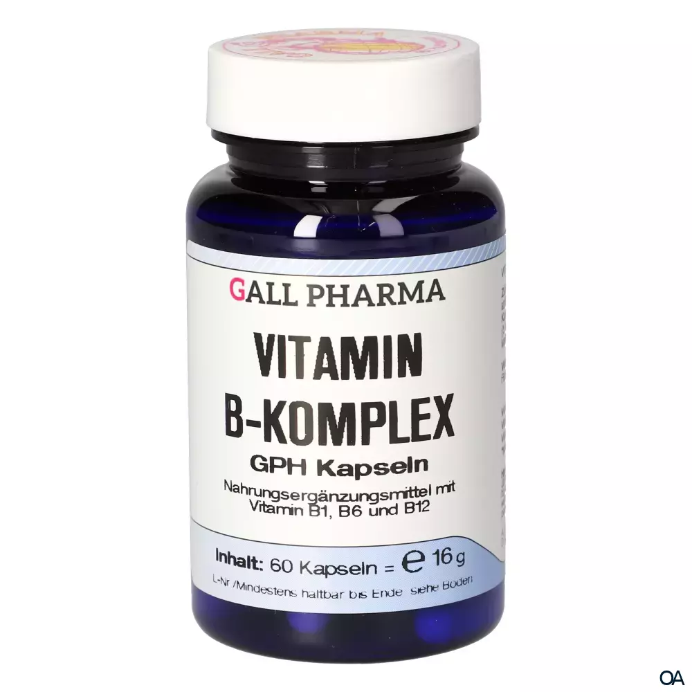 Vitamin B Komplex Kapseln GPH Vitamin B Komplex Kapseln GPH