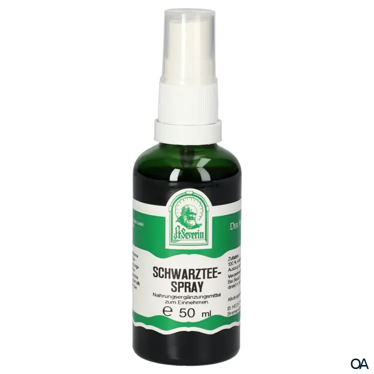 Pater Severin Schwarztee Spray