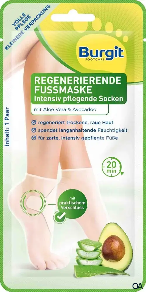 Burgit Fußmaske Regenerierend Burgit Fußmaske Regenerierend