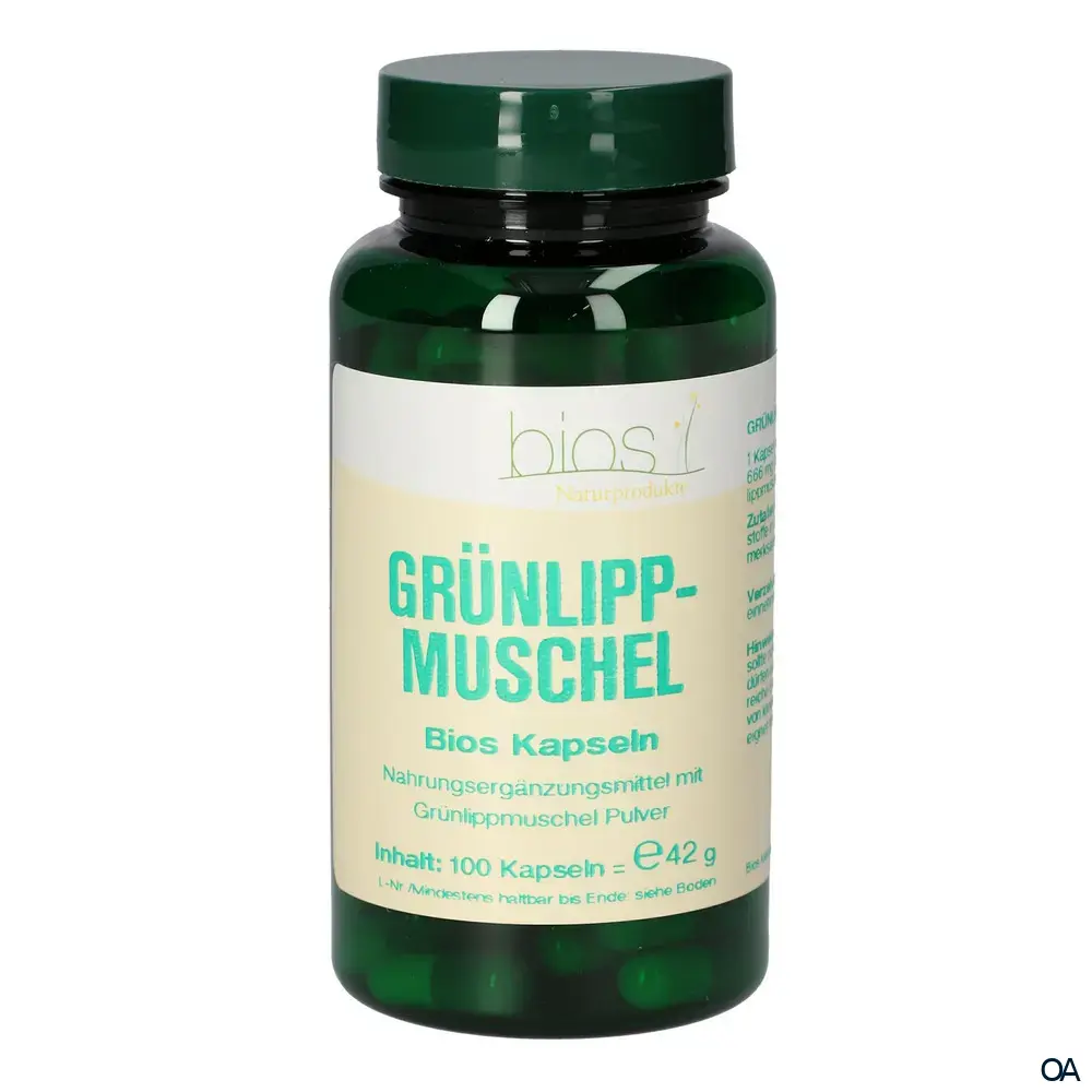 Bios Grünlippmuschel Kapseln