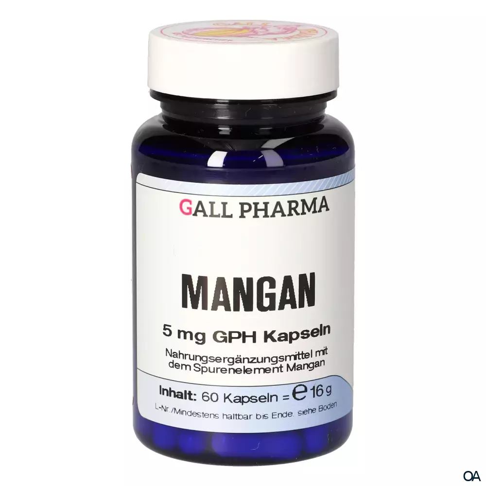 Gall Pharma Mangan 5 mg Kapseln