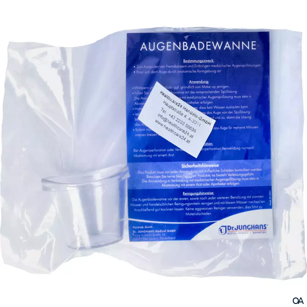 Dr. Junghans Augenbadewanne - Polypropylen Dr. Junghans Augenbadewanne - Polypropylen