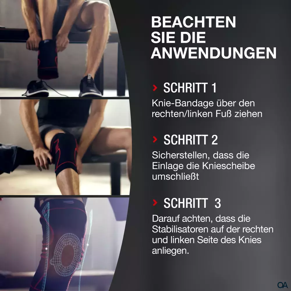 Hansaplast Performance Knie-Bandage S/M Hansaplast Performance Knie-Bandage S/M