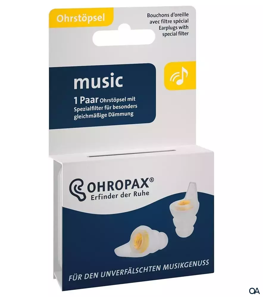Ohropax music Gehörschutzstöpsel Ohropax music Gehörschutzstöpsel