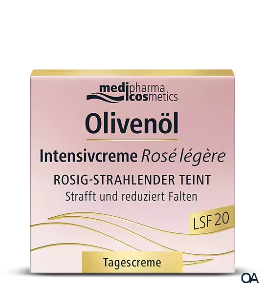 medipharma cosmetics Olivenöl Intensivcreme Rosé légère Tagescreme LSF 20 medipharma cosmetics Olivenöl Intensivcreme Rosé légère Tagescreme LSF 20