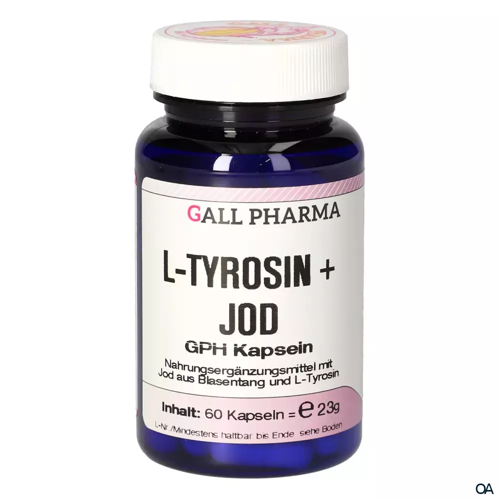 Gall Pharma L-Tyrosin + Jod Kapseln