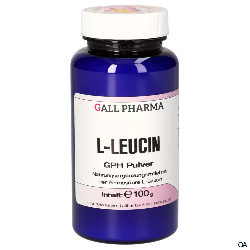 Gall Pharma L-Leucin Pulver Gall Pharma L-Leucin Pulver