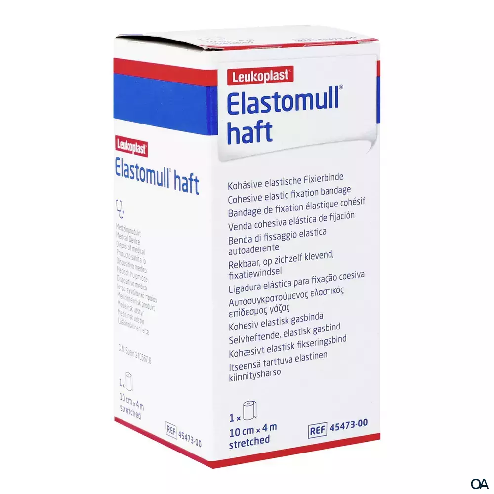 Elastomull® haft Kohäsive elastische Fixierbinde 10 cm x 4 m Elastomull® haft Kohäsive elastische Fixierbinde 10 cm x 4 m