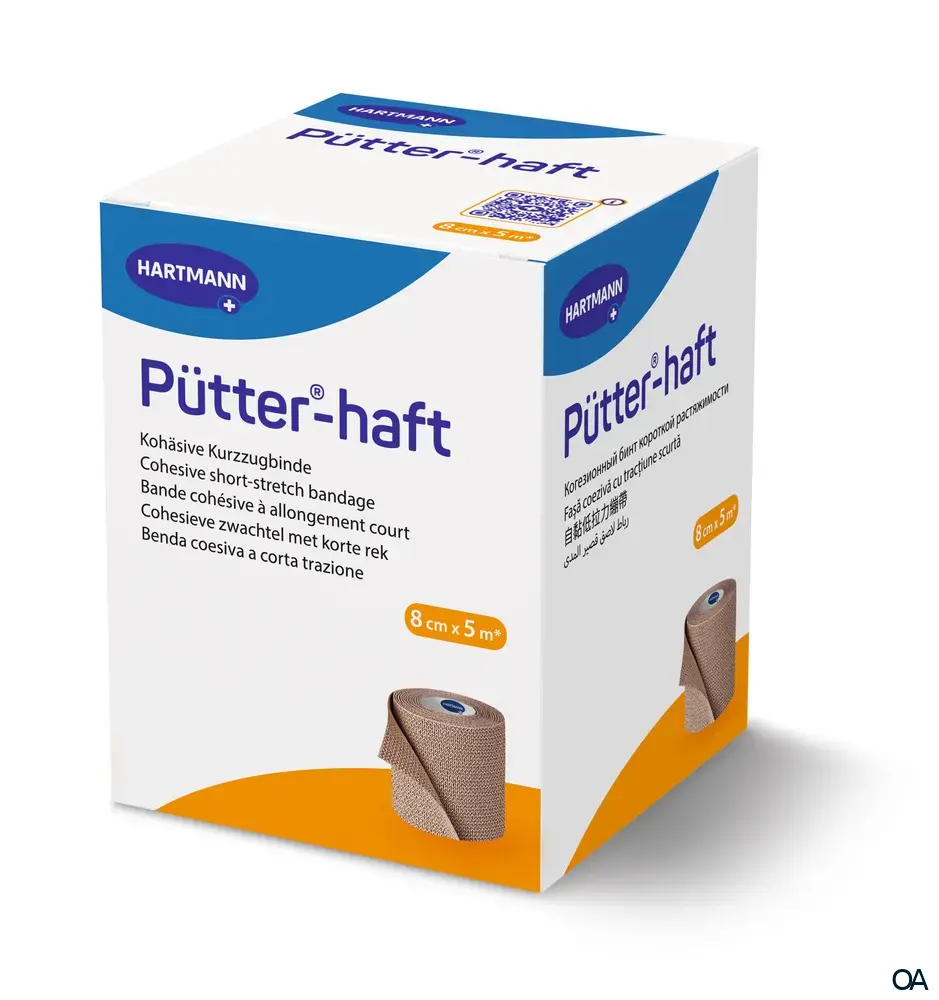 Pütter®-haft kohäsive Kurzzugbinde 8 cm x 5 m