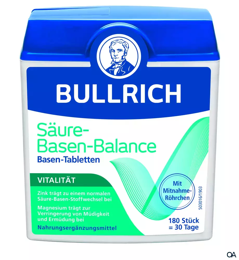 Bullrich Säure–Basen–Balance Basentabletten Bullrich Säure–Basen–Balance Basentabletten