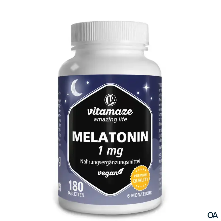 Vitamaze Melatonin 1 mg Tabletten