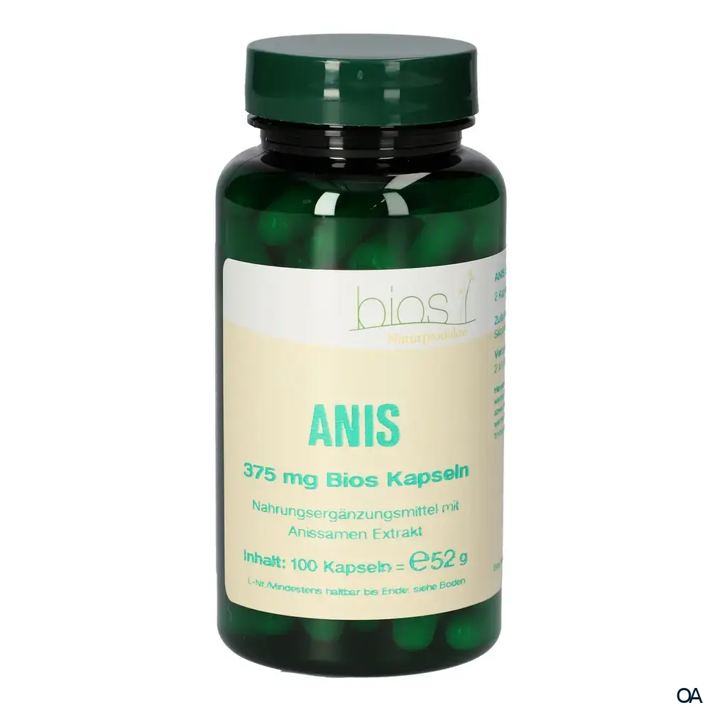 Bios Anis 375 mg Kapseln Bios Anis 375 mg Kapseln