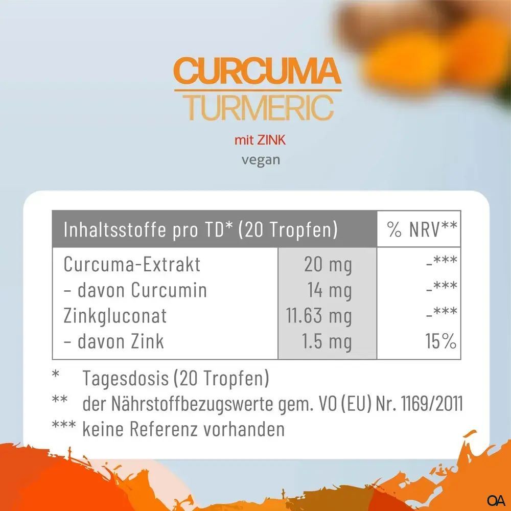 CannSol Curcuma mit Zink Tropfen