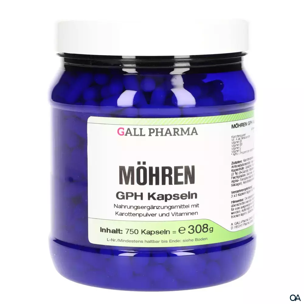 Gall Pharma Möhren Kapseln
