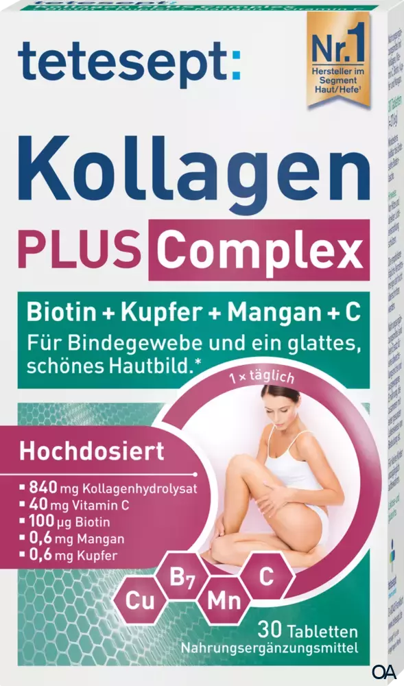 tetesept Kollagen Plus Complex Tabletten