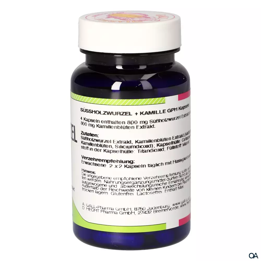 Gall Pharma Süßholzwurzel + Kamille Kapseln