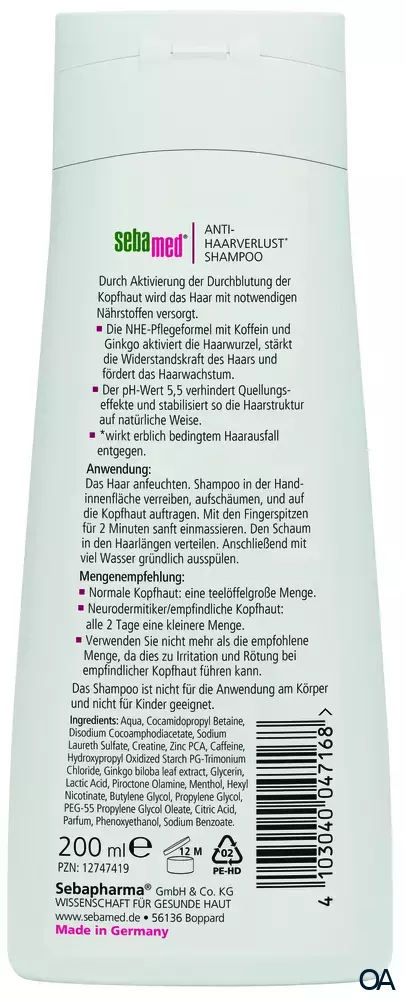 Sebamed Anti-Haarverlust*-Shampoo Sebamed Anti-Haarverlust*-Shampoo