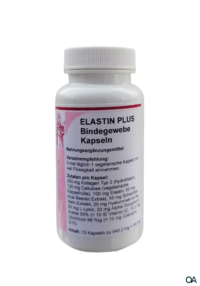 Reinhildis Apotheke Elastin Plus Bindegewebe Kapseln Reinhildis Apotheke Elastin Plus Bindegewebe Kapseln