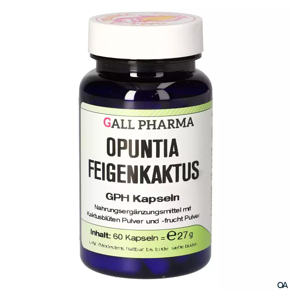 Gall Pharma Opuntia Feigenkaktus Kapseln Gall Pharma Opuntia Feigenkaktus Kapseln