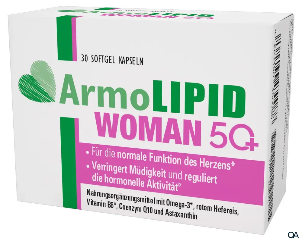 Armolipid Woman 50+ Kapseln Armolipid Woman 50+ Kapseln