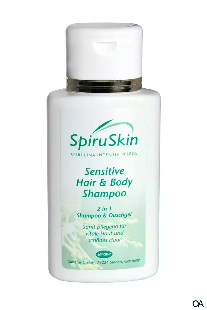 Sanatur SpiruSkin Sensitive Hair & Body Shampoo Sanatur SpiruSkin Sensitive Hair & Body Shampoo