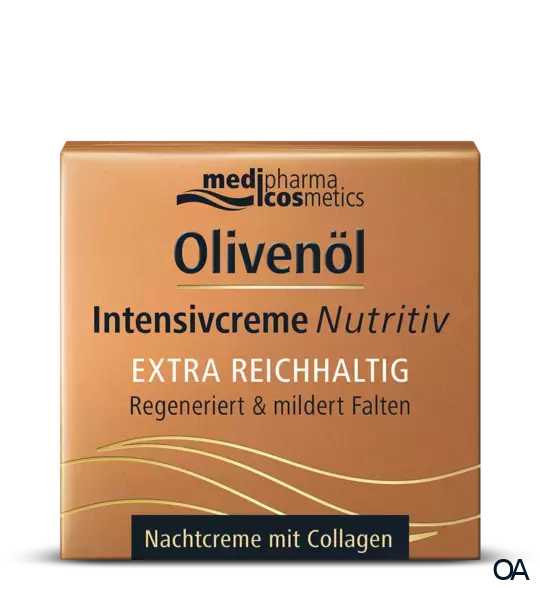 medipharma cosmetics Olivenöl Intensivcreme Nutritiv Nachtcreme mit Collagen medipharma cosmetics Olivenöl Intensivcreme Nutritiv Nachtcreme mit Collagen