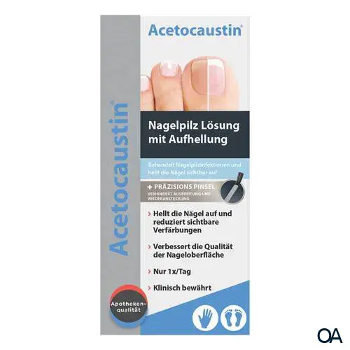 Acetocaustin® Nagelpilz Lösung mit Aufhellung