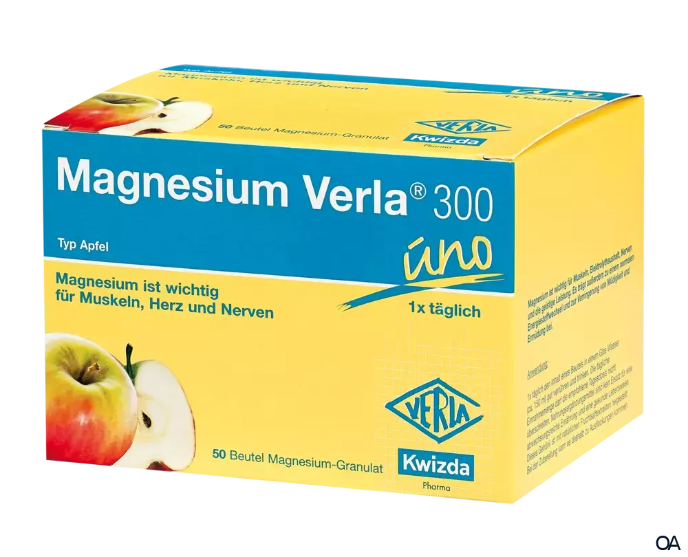 MAGNESIUM VERLA® 300 UNO Granulat Apfel