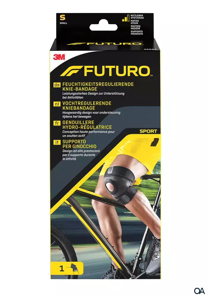 Futuro Sport Feuchtigkeitsregulierende Knie-Bandage