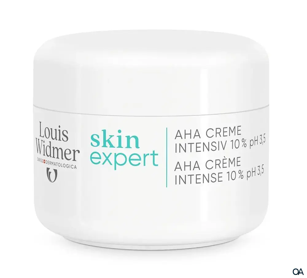 Louis Widmer skinexpert AHA Creme Intensiv 10 % pH 3,5 - ohne Parfum Louis Widmer skinexpert AHA Creme Intensiv 10 % pH 3,5 - ohne Parfum