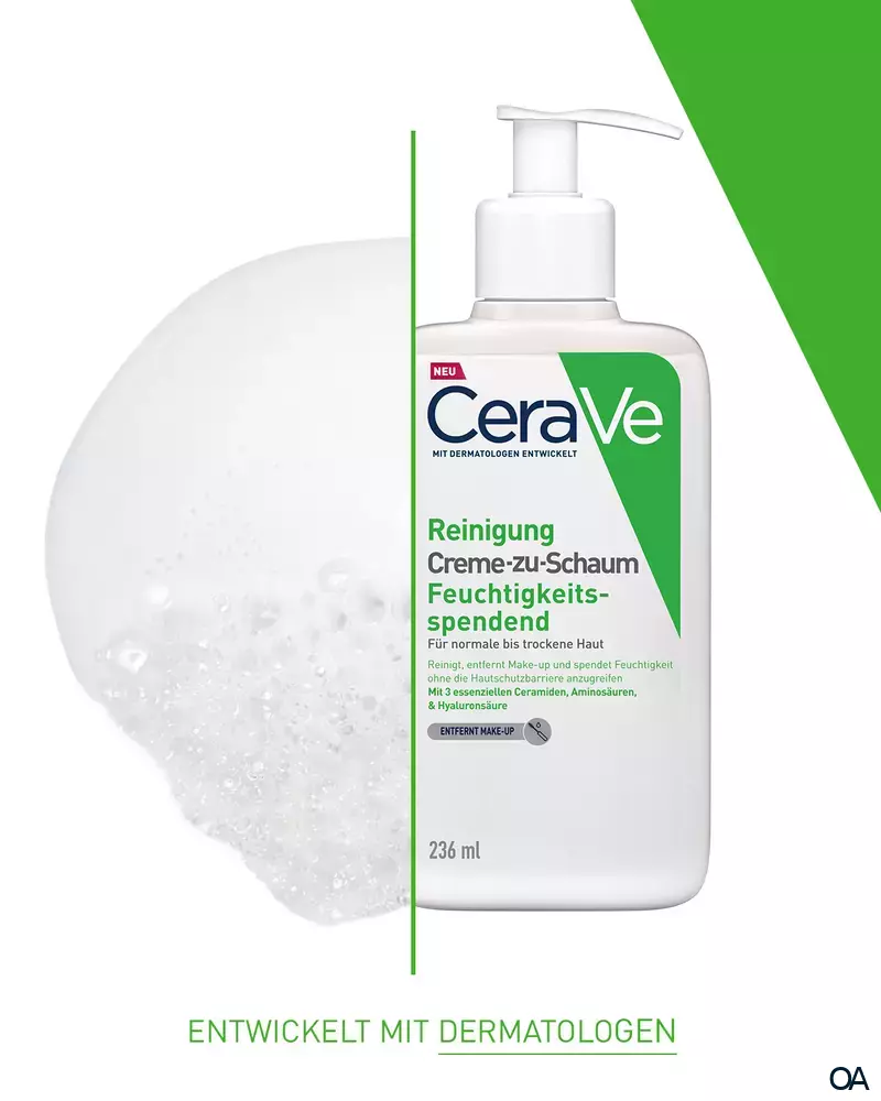 CeraVe Creme-zu-Schaum Reinigung