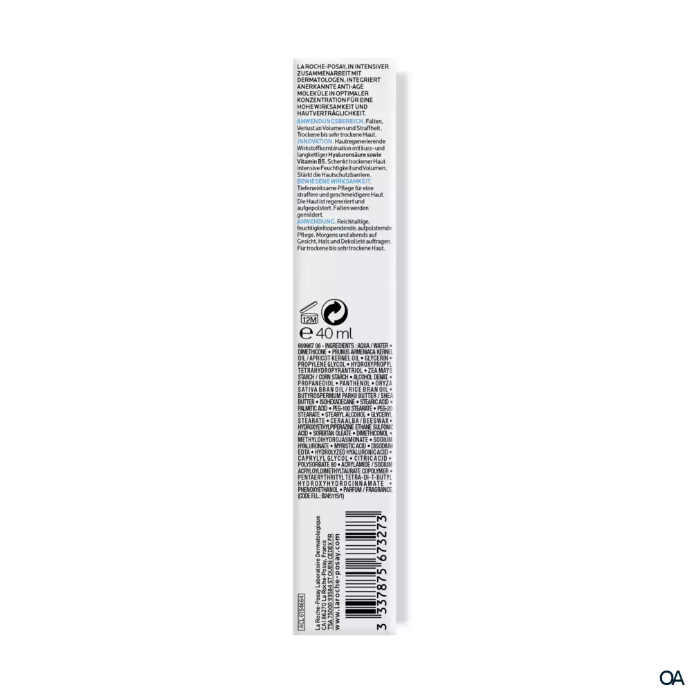 La Roche Posay Hyalu B5 Pflege Reichhaltig Pflege