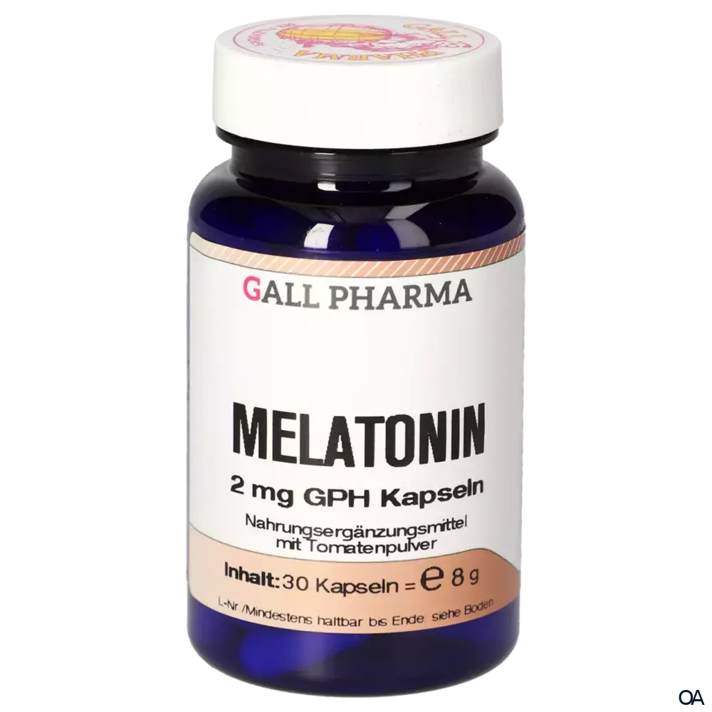 Gall Pharma Melatonin 2 mg Kapseln