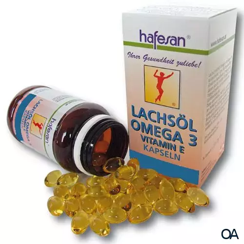 hafesan Lachsöl-Omega 3 + Vitamin E 500 mg Kapseln hafesan Lachsöl-Omega 3 + Vitamin E 500 mg Kapseln