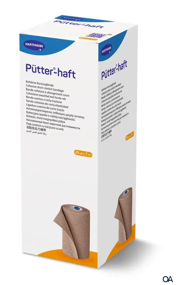Pütter®-haft kohäsive Kurzzugbinde 20 cm x 7 m