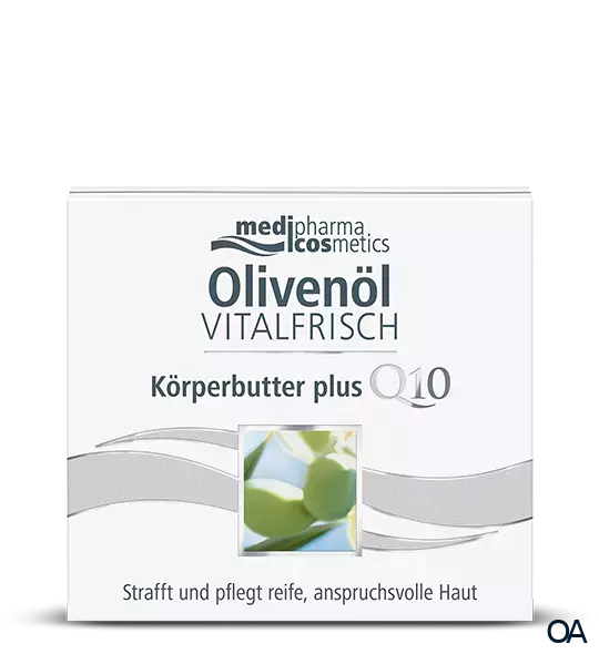 medipharma cosmetics Olivenöl Vitalfrisch Körperbutter plus Q10