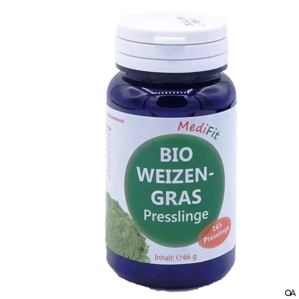 MediFit Bio Weizengras Presslinge MediFit Bio Weizengras Presslinge