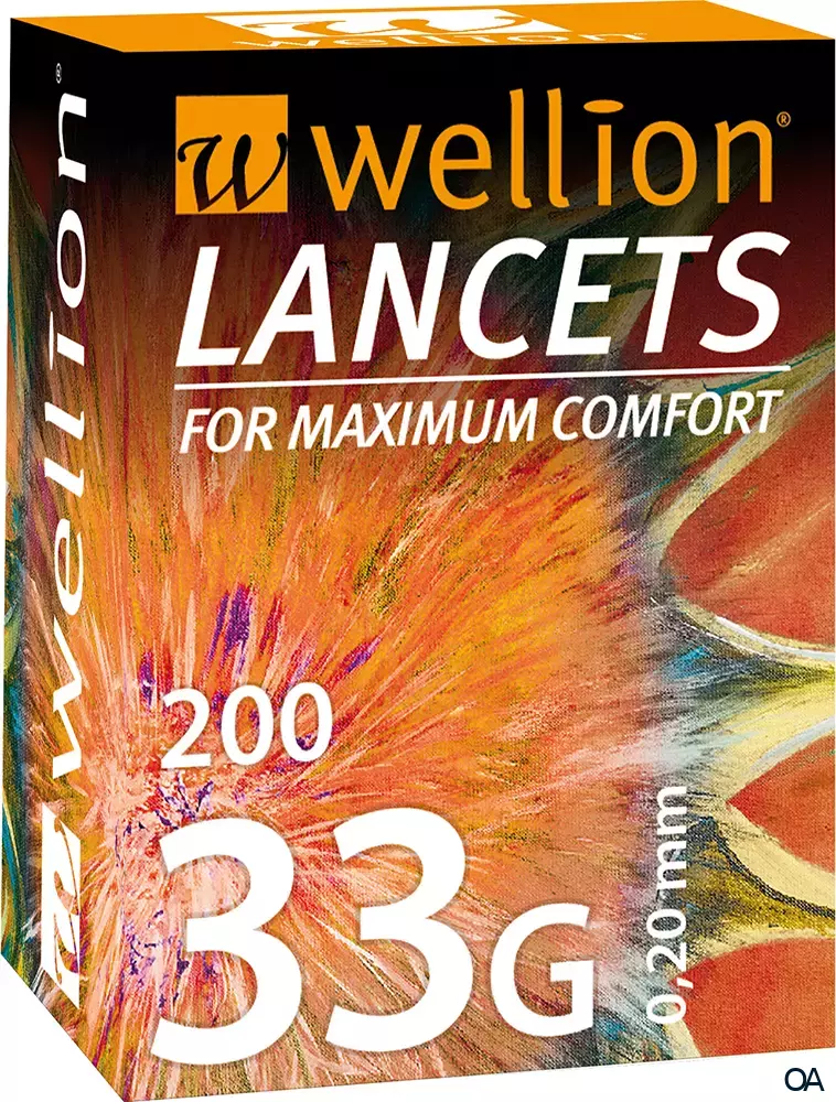 Wellion® LANCETS - 33G Lanzetten Wellion® LANCETS - 33G Lanzetten