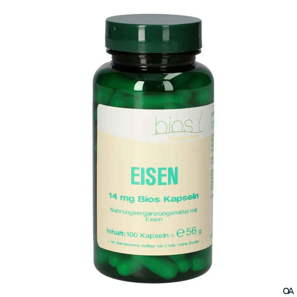 Bios Eisen 14 mg Kapseln