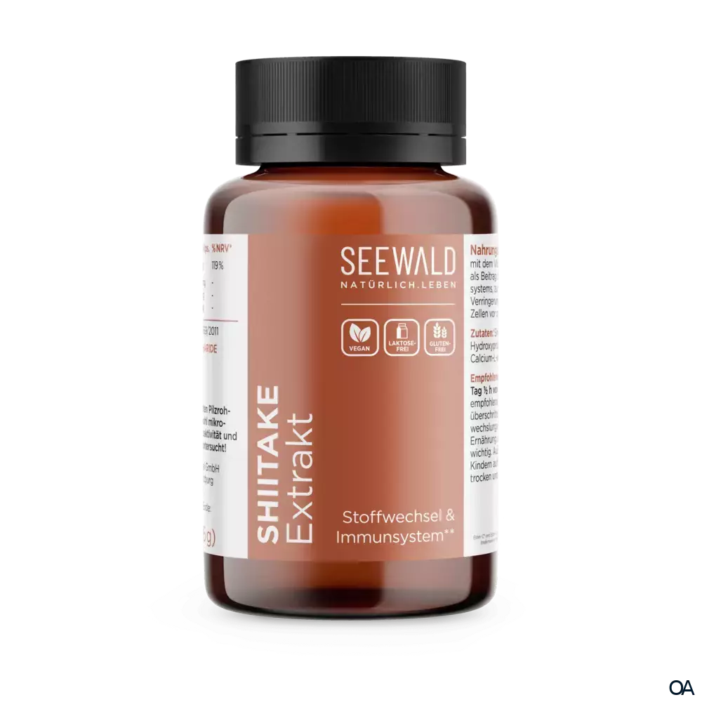 Seewald Ortho Shiitake Extrakt Kapseln