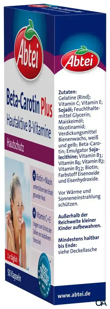 Abtei Beta-Carotin Plus Kapseln